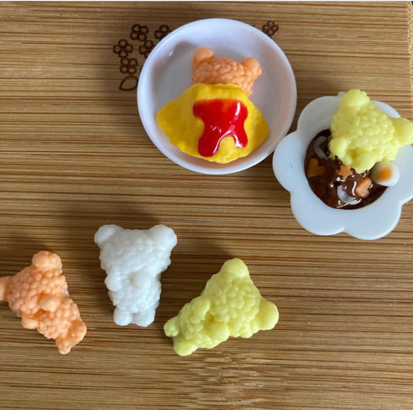 ミニ葉っぱさんクッキー型＊シリコンモールド＊ミニチュアスイーツ
