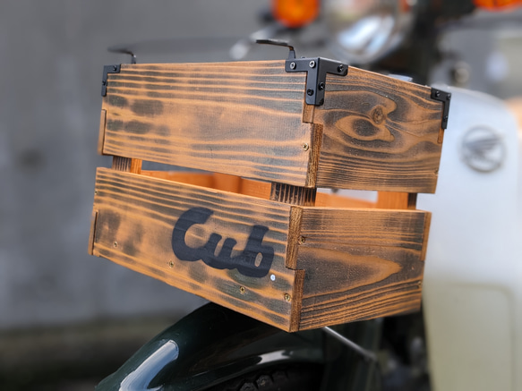 1972年製 木箱付き 山善（YAMAZEN） パイン材 木箱 ワイド 浅型 TWB-1550(NA) 無塗装 収納