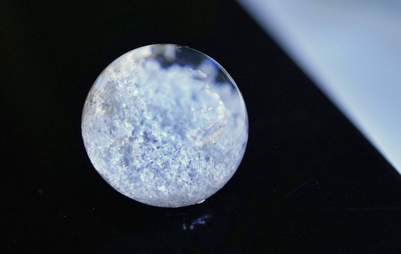 銀白☆ホワイトガーデンクォーツs1163 天然石 Funky garuda 天然石＊ラ