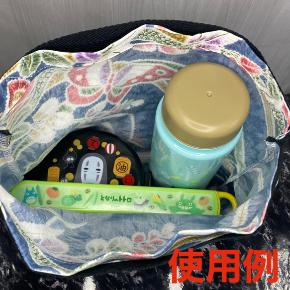 易於折疊、輕盈的迷你環保袋，適合麵包愛好者 日本圖案鷹紅 第4張的照片