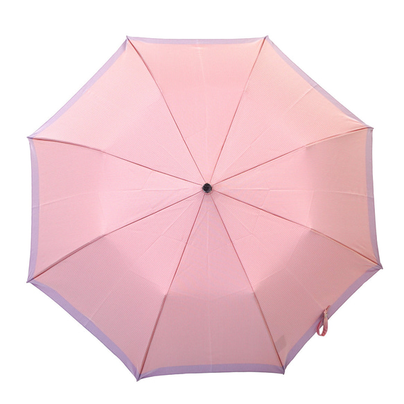 *NEW*【晴雨兼用折りたたみ傘】SCENE グログランシャンブレー：ピンク 4枚目の画像