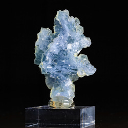 幾何学的キュービッククラスターツリー  天然 フローライト 23g 天然石 結晶 鉱物 標本｜中国 2枚目の画像
