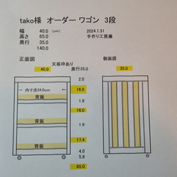 2／3発『tako様専用フルオーダーワゴン』 2枚目の画像