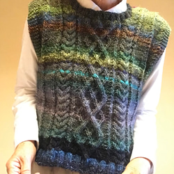 2way パッチワークベスト ベスト Biki 通販 15251239｜Creema(クリーマ)