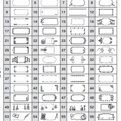 テプラのリボン印刷　５センチ×２枚、７センチ×２枚 7枚目の画像