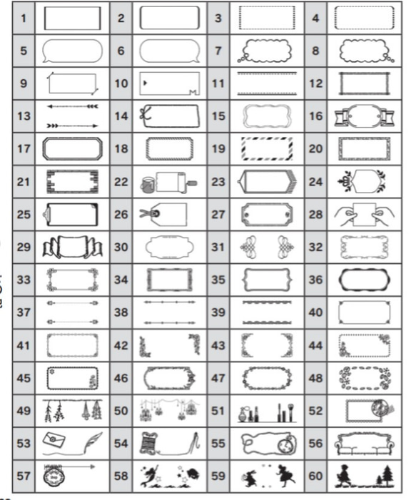 テプラのリボン印刷　５センチ×２枚、７センチ×２枚 7枚目の画像