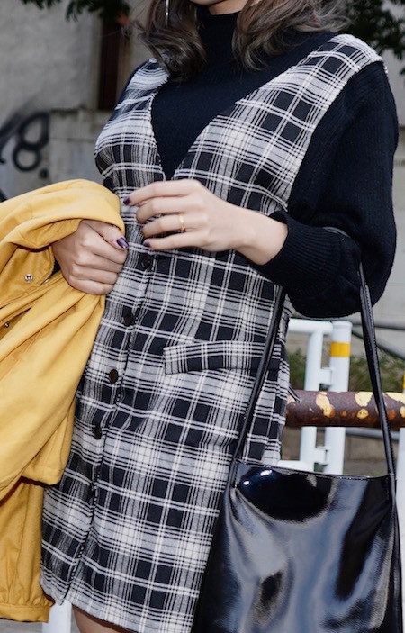 BALLOON SLEEVE BOTTLE NECK KNIT PO(black) ニットセーター ブラック 黒