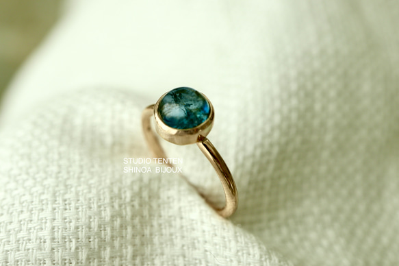 studio ten ten 人魚のアクアマリンリング #12 人魚のアクアマリンring 指輪・リング STUDIO TENTEN 通販 13298729