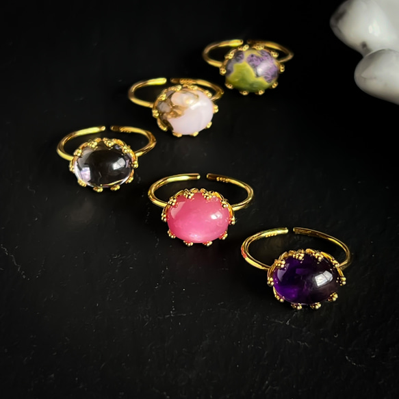 Pink Sapphire Ring【gift box】125 5枚目の画像