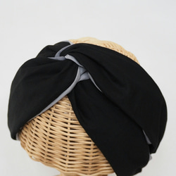 交換髮帶（綁帶）☆黑色 x 灰褐色 x 灰色 第5張的照片