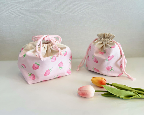 hikage★弁当袋セット　コップ袋　 ハンドメイド f6cb9b0b115c01c17846dd29695598