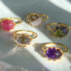 Amethyst Ring【gift box】124 4枚目の画像