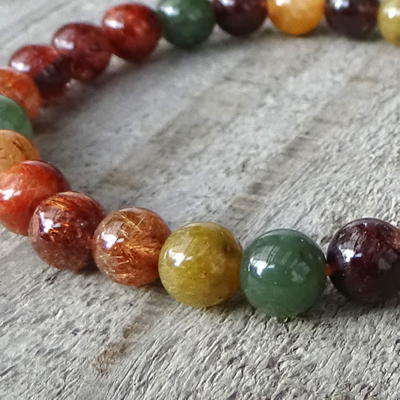 プレーンブレスレット］ミックスルチル ブレスレット YET SELECT 通販  