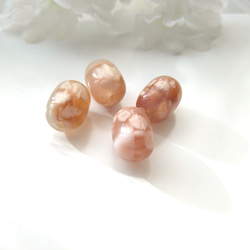 【大人気　再販！】高品質 桜瑪瑙（さくらめのう） 天珠　１個　高品質 天然石 3枚目の画像