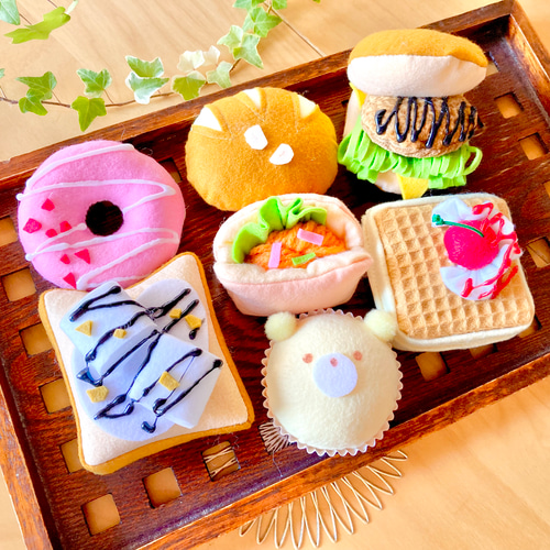 フェルトおままごと　ハンドメイド フェルト ハンドメイド 手作り おままごと おままごとセット