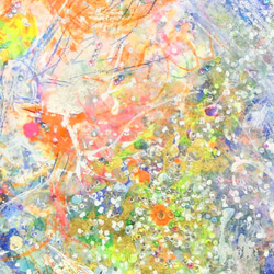 原画「地球」(A) 額サイズ35×48㎝ パワーアート 3枚目の画像