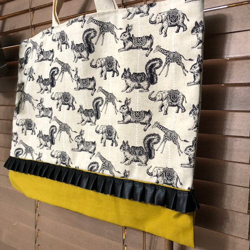 入園準備・入学準備】りぼん×メリーゴーランド柄5点セット