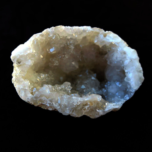 モロッコ産水晶ジオード 原石・鉱物 Moroccan crystal geode 春色新作
