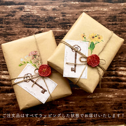 小さな絵画　春の花のブーケ　-たんぽぽ&シロツメクサ-　　/原画　アンティーク　インテリアアート　 8枚目の画像