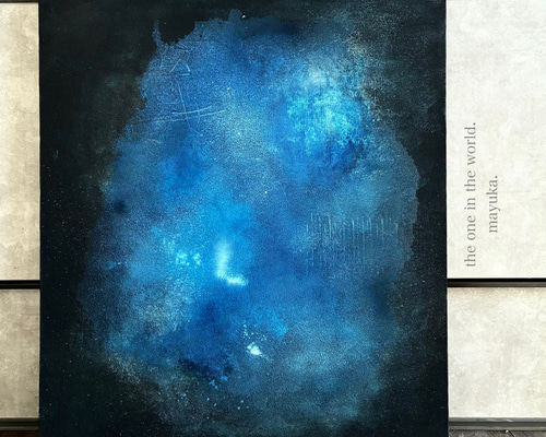 現代アート 65×53㎝ 大きめ モダン 絵画 原画 抽象画 アートパネル