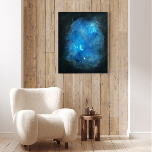 現代アート 65×53㎝ 大きめ モダン 絵画 原画 抽象画 アートパネル