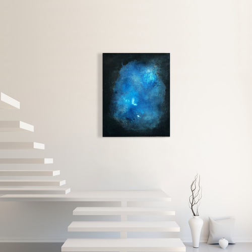 現代アート 65×53㎝ 大きめ モダン 絵画 原画 抽象画 アートパネル