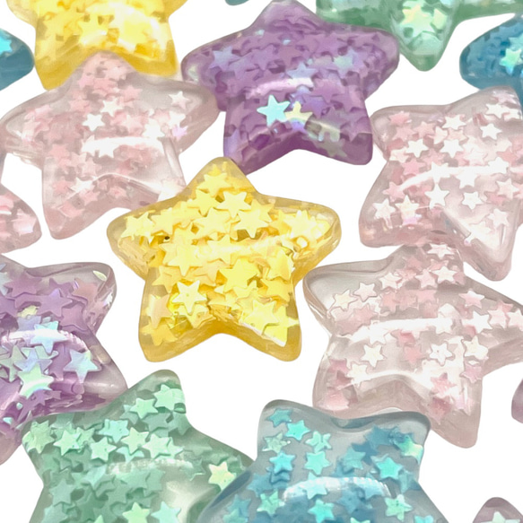 アクリルパーツ デコパーツ ハンドメイド スクエア2cm【1個