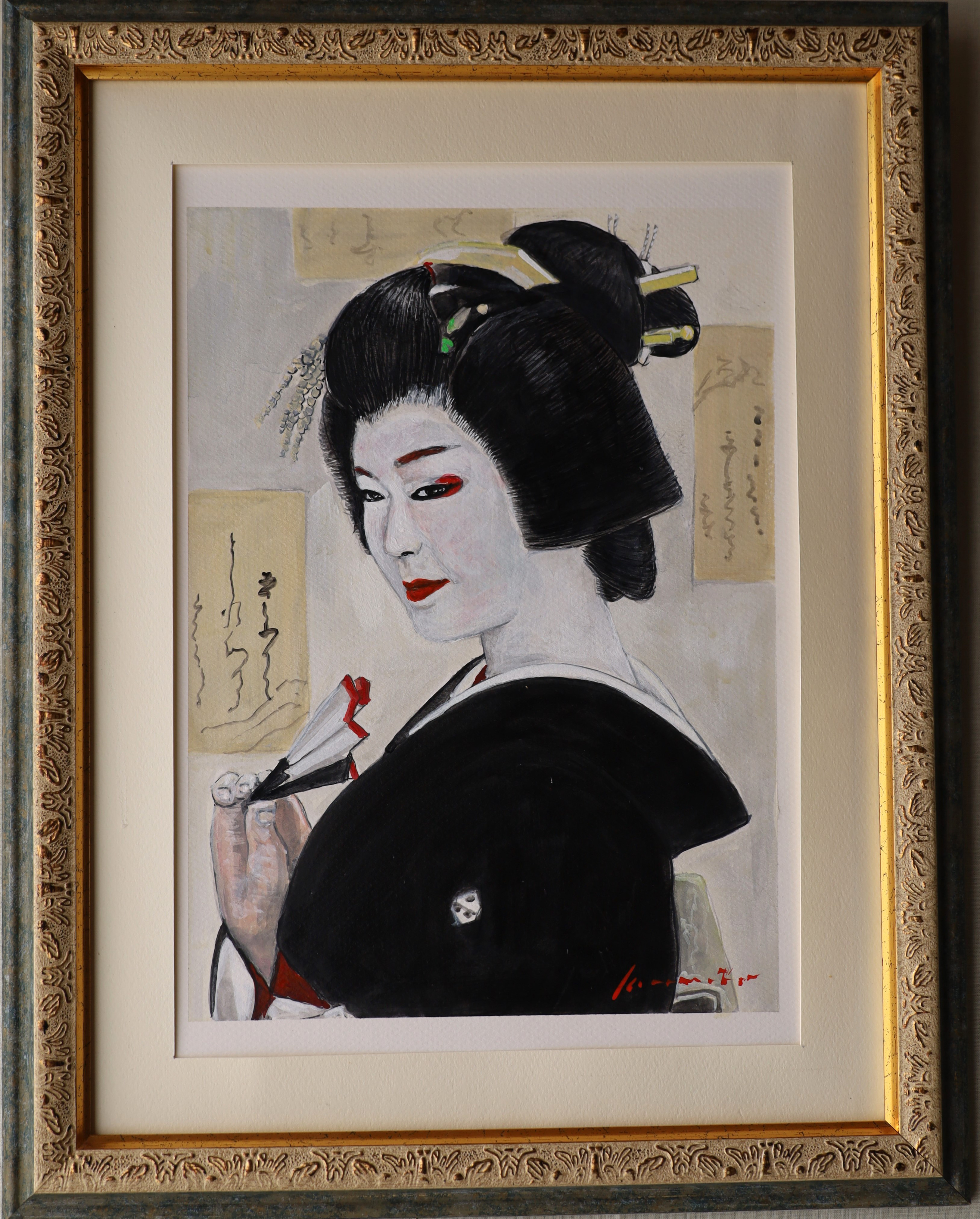 原画販売‼️】｜らいね りく｜果物に絵を描く人