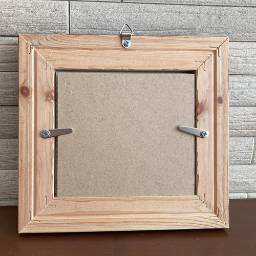 ポピー（ミニ額縁入り 鉛筆とアクリル絵の具による原画） 絵画