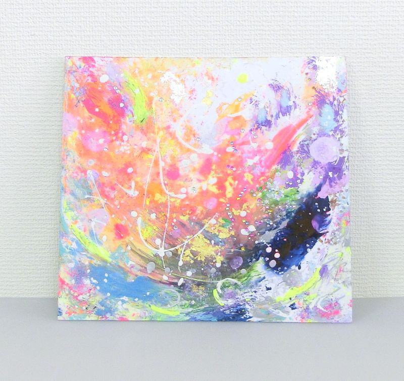 a*a様 七色の希望　　　絵画原画 原画「夢の続き」(B) 額なし パワーアート 絵画 息吹 友也 通販