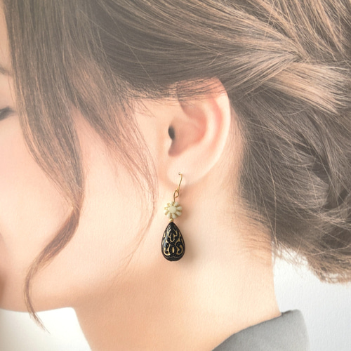 BIRD OF PARADISE フープ ピアス
