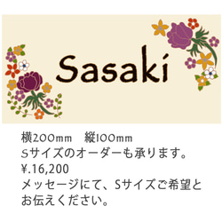 アネモネの表札 5枚目の画像