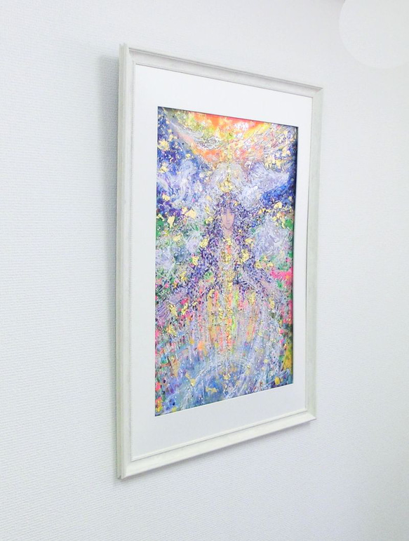 原画「サクヤ姫（セオリツ姫）」(A) 額サイズ57×78㎝ パワーアート 5枚目の画像