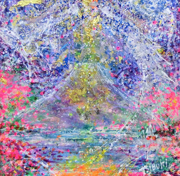 原画「サクヤ姫（セオリツ姫）」(B) 額サイズ47×64.5㎝ パワーアート 4枚目の画像