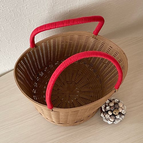 鞄 かばん かご ハンドメイド 和
