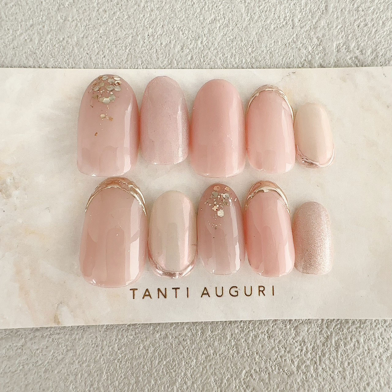 シンプル ピンク色 ネイルチップ 結婚式お呼ばれ 入学式 卒業式 自爪風