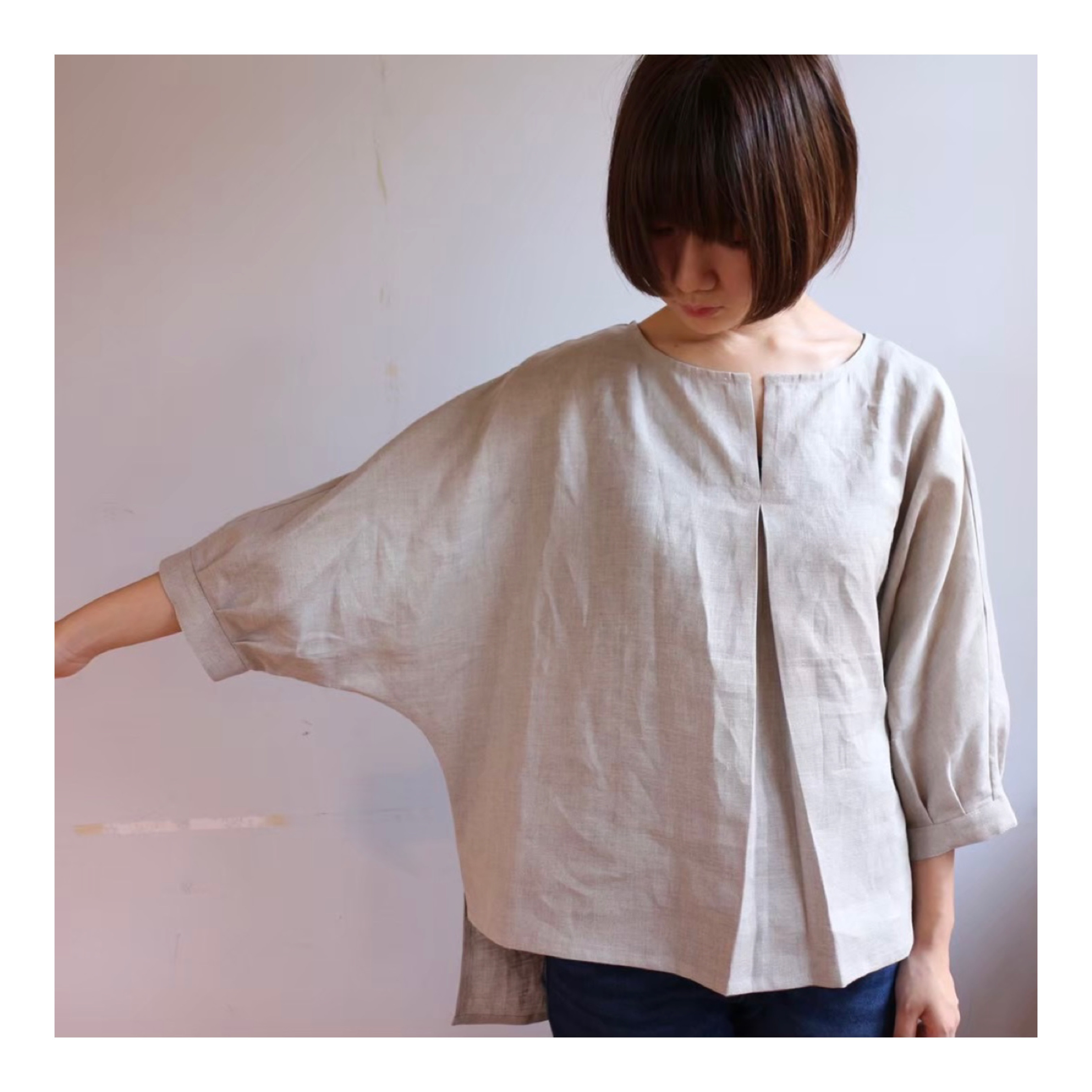 期間限定値下げ【foufou】美品front tuck lace blouse 期間限定値下げ【foufou】美品front tuck lace blouse foufou