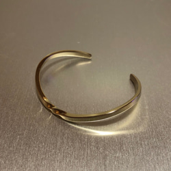 brass one twist bangle バングル ブレスレット 4枚目の画像