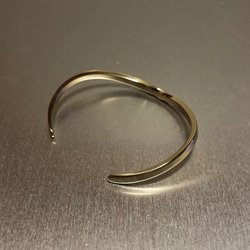 brass one twist bangle バングル ブレスレット 3枚目の画像