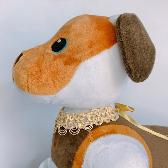 aibo　水引“Mizuhiki”製作　狗項圈　日式　金銀銅 第4張的照片