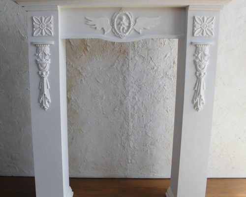 マントルピースSc型W84H90D20 組立タイプ 棚・シェルフ・ラック 