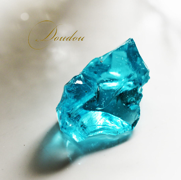 綺麗✨アンダラクリスタル ブルー アンダラクリスタル エレトリックブルー〔sa3427〕 天然石