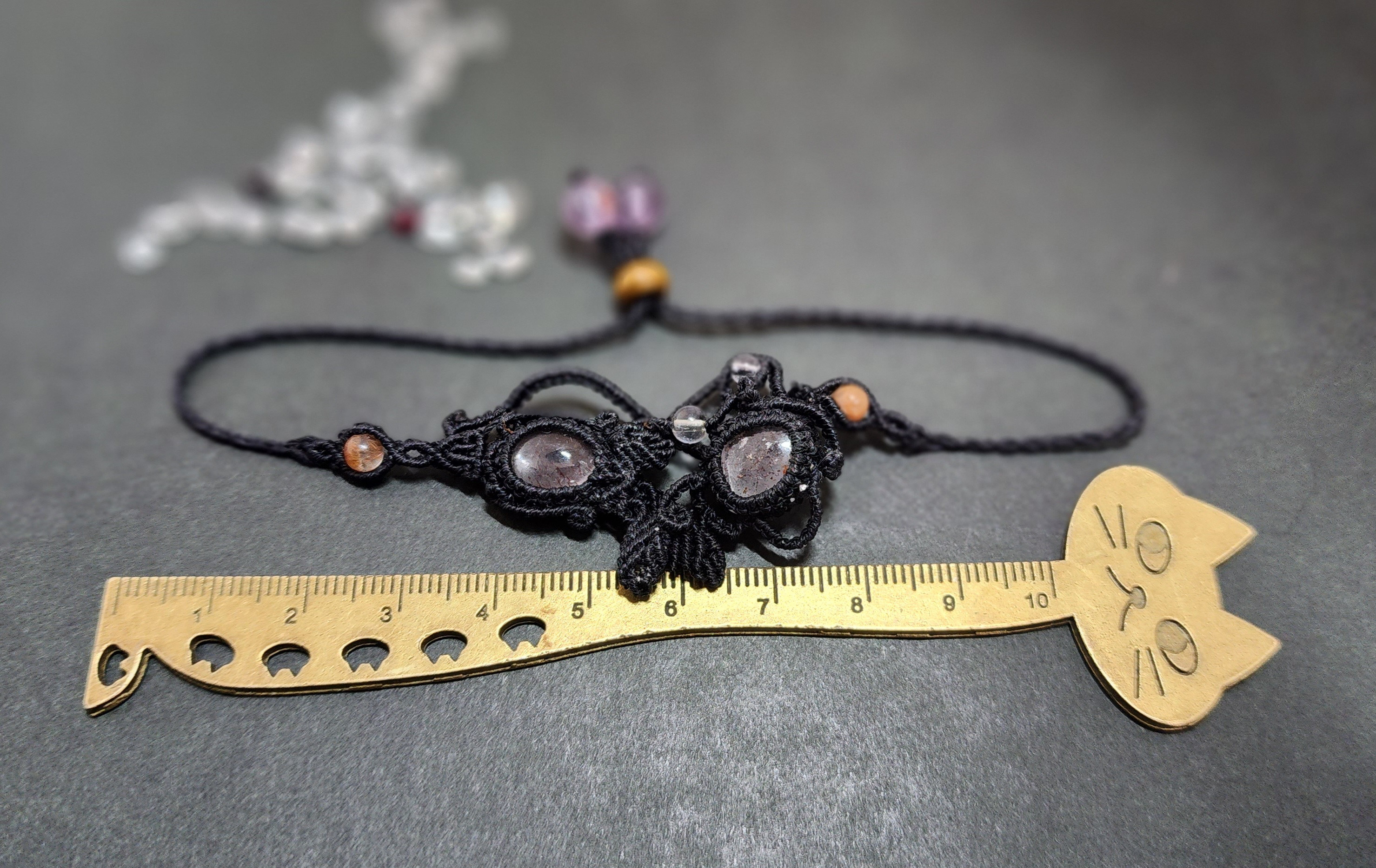 【調和】　スーパーセブン　ルチルクォーツ　ブレスレット　　b004