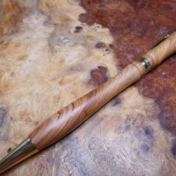 樹齢1000年以上！　屋久杉のフリクションスリムのボールペン！　手作り品　プレゼントに! 6枚目の画像