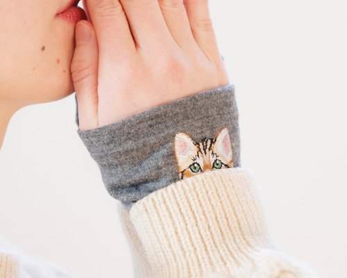 楽天市場】ハンドウォーマー 猫の通販 【受注】ねこねこアーム