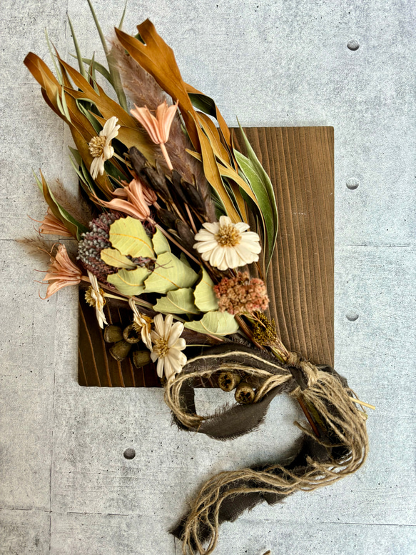 造花 壁掛けブーケタイプ