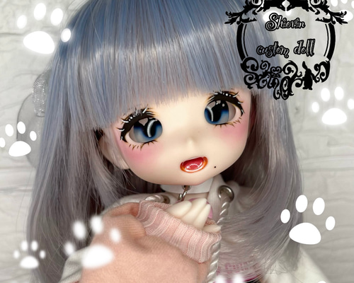 imomodoll ☆ カスタムヘッド【Amber】+ドールアイ3ペア その他 imomodoll ☆ カスタムヘッド【Amber】+ドールアイ3ペア その他