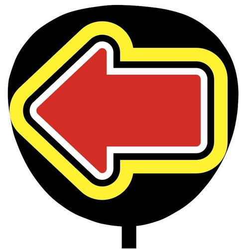 即購入可】ファンサうちわ文字 カンペうちわ 規定内サイズ 矢印 ライブ