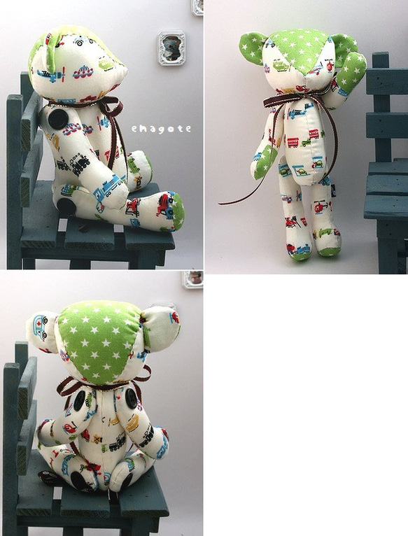 no.2361　Teddy bear　(テディベア) 2枚目の画像