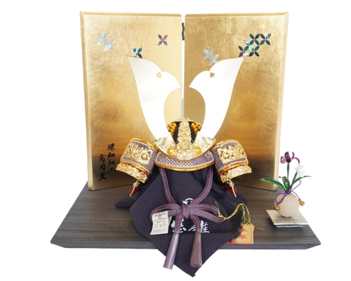 金箔螺鈿鯉屏風　25号　1セット ec653b4a6766fc95fd31d79d96d29a